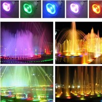 10W DC 12V RGB LED Underwater Lamp IP67 Waterproof Swimming Pool Pond Fish Tank Aquarium LED Light Lamp With Remote Controller