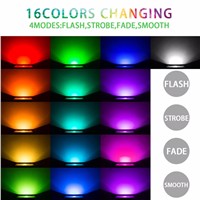 LED Flood Landscape Light RGB 16colors 10W 30W 50W Waterproof Outdoor flood light Garden Lighting aquarium light with control