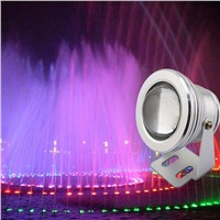 Underwater Lights Pools Ip68 10w Rgb Lighting Fountains Pool Pond Fish Aquarium Spotlight Boat Drain Plugs Projecteur Piscine