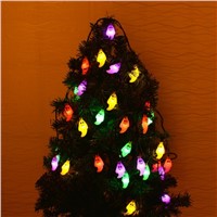 2AA or 3AA Battery Operated LED Fairy String Lights 10/20 Ghost Lights Halloween Christmas Decoration Light Switched Ghost light