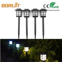 BORUIT 4/PCS/Bag Solar Path Torches Lights Waterproof Flame Lighting 96LED Flickering Torch Lights for Garden/Pathways/Yard 2017