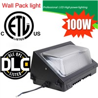 Usa Cree Chip  Meanwell Diver Dimming Sensor Outdoor Lighting Ip65 13000lm 100w Led Wall Pack Light 5 Years Warranty Dhl