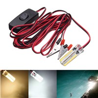DC12V 5W Cool/Warm White 2835 72 smd Bulb Light LED Underwater Light LED Fishing Light Night Boat Attracts Fish