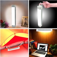Portable LED Camping Light Stick Emergency Magnetic Work Lamp Lantern Rechargeable Handy Light for Home Lighting Night Fishing