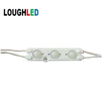 SMD5730 DC12V 1.5W 3LEDS Injection LED Modules Samsung with 160 degree lens white red green blue yellow
