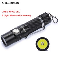 Sofirn SP10B Mini LED Flashlight AA 14500 Torch Light CREE XP-G2 LED Mini Handy Keychain Flashlight 5 Modes Lanterna Waterproof