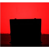 lagpousi 50W LED Red(605~680nm) Flood Light Outdoor, IP66 Waterproof Lighting LED Spotlight, 250W Equivalent, 4500LM,  Wall Ligh