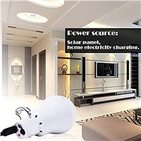 oobest 1pc High Quality Solar Panel Powered LED Bulb Light Portable Outdoor Camping Tent Energy Lamp 5V for Home Emergency
