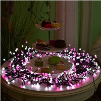 3M 400 LEDs String Light Two Colors Christmas Romantic Lights Garden Pub Wedding Party Lighting US/EU/UK Plug