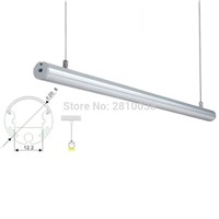200 X1M Sets/Lot round shape led channel and circular alu led extrusion for wall or ceiling lamps