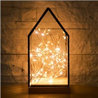 2m 20LED Copper Wire String Light with Bottle Stopper for Glass Craft Bottle Fairy Valentines Wedding Decoration Lamp Party