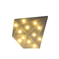 Diamond Shaped Led Light Wall Table Lamp For Kids Bedroom Night Lights Party Wedding Xmas Home Decor