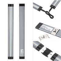 LED Under Cabinet Light Kit 4 PCS with Dimmer SMD2835 for Cloakroom Cupboard  Kitchen LED Strip Light