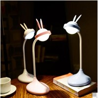 Cute rabbit light eye protection Desk Lamps college student dormitory LED children bedroom bedside light TA10116