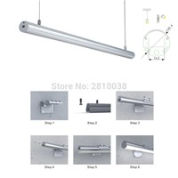 100 X1M Sets/Lot round shape aluminum profile for led light and circular led channel for wall lamps