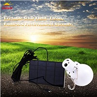 Oobest 1pc High Quality Solar Panel Powered LED Bulb Light Portable Outdoor Camping Tent Energy Lamp 5V For Home Emergency