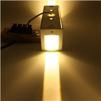 Hi-Lumix Waterproof 6W LED Wall light Indoor/Outdoor decoration lamp Fixture Rectangle Shape AC85-265V for Corrior,Walkway