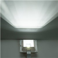 6 LED Solar Light PIR Motion Sensor Wall Lamp Waterproof Security Roof Gutter Light For Outdoor Garden Yard