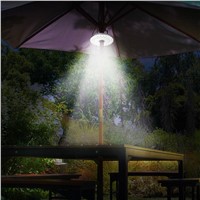 48 LED Outdoor Umbrella Night Light White Lamp Pole Light Patio Yard Garden Lawn Lamp NEW ARRIVAL