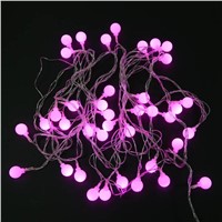 5m 40LED Cherry Balls Fairy String Lights Battery Operated Wedding Christmas Outdoor Patio Garland Decoration