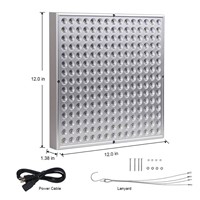 45W LED Grow Light Red Blue White for Indoor Garden Greenhouse and Hydroponic Growing Lamps 225PCs JCBritw Hanging Light