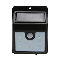 LED 0.8W Solar Lamp Waterproof PIR Motion Sensor Garden Light Powered Wall Lamp for Outdoor Lighting LED Solar Light