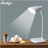 LAIDEYI  LED USB Charge Desk Lamps 3 Level Dimmable Touch Switch Student Reading Led Lamp Eye Protect Table Lamp Office Lamp