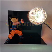 Dragon Ball Z Led Table Lamp Luminaria Night Light Anime Dragon Ball Z Son Goku Desk Lamp Lampara Led For Xmas Gift