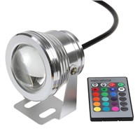 10W LED Swimming Pool Light Underwater Waterproof IP68 Landscape Lamp Warm/Cold White AC/DC 12V 900LM