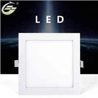 2pcs 18W White LED Panel Lights LED Driver Ultrathin Panel Lamp Square Shape 50/60HZ 6000-6500K LED Light