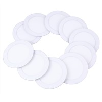 10Pcs 12W LED Recessed Ceiling Panel Light Fixture Panel Down Light Cool White