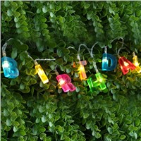 13 LED HAPPY BIRTHDAY Letters Fairy String Lights Home Party Decor Lanterns 1.3m Battery Operated Waterproof Lighting Strings