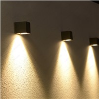 Outdoor 5W COB LED Wall Sconce Light Fixture Waterproof Lamp Building Exterior Walkway Balcony Door