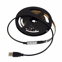 MIFXIN New 2M 60 Leds High Quality LED Strip Light SMD 5050 RGB USB Diode Tape 5V DC waterproof LED Ribbon Flexible Ledstrip