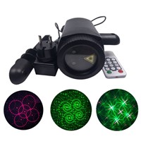 Outdoor LED Lawn Lamp Dynamic Laser Light Waterproof Remote Control Spot Lights Change Pattern Card For Party Wedding Garden