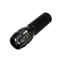 High Power Torch  3 * AAA Batteries Zoomable LED Flashlight Torch light outdoor lighting