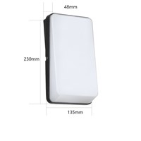 Outdoor Waterproof Wall Lamp LED Light Modern Simple Wall Sconce Porch Garden Light Home Decoration Lighting Wall Lamps 110-220V