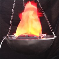 Electronic Simulation Flame Hanging Light Brazier Lamp for Bar Halloween Party Decor Artificial Simulated Flame Lamp Quality New