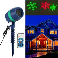 LED Light Projection Outdoor Projector Moving Light For Christmas Party Outdoor Garden Decor ALI88