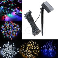 100 Led Solar Power Fairy Light String Lamp Party Halloween Xmas Deco Outdoor #S018Y# High Quality