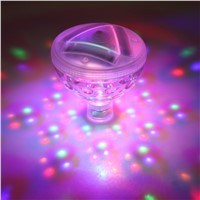 Underwater Floating Light Disco Water Lamps Colors Changing Waterproof 4LED Glow Show Swimming Pool Spa Lamp Garden Xmas Party