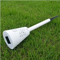 3PCS Solar Lawn Lamp Hollow-out Flower Butterfly Projecting Lamp LED Field Cutting Lamp Home Garden Decoration Lamp