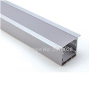 18 X 2M Sets/Lot New developed aluminum profile led and 35mm deep T shape led profile channel for ceiling or wall lights