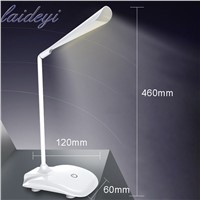 LAIDEYI  Smart Touch Type Eyes Protecting Desk Lamps Clamp For Reading Folding Clip USB Children led Table Lamps Drop Shipping