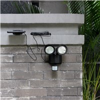 22 LED Solar Power Porch Lights PIR Motion Sensor Waterproof Energy Saving Security Lighting Garden Yard Path Wall Lamp --M25