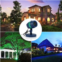 Fairy RGB Light Projection Outdoor Projector Moving Light For Christmas Party Outdoor Garden Decor CLH@8