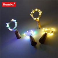 2M 20LEDs Mini LED Holiday String Lights Micro Waterproof Lamp Indoor Wedding Light for Home Decoration Christmas Glass Craft