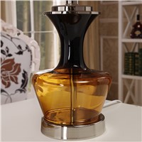 Tuda Free Shippng American Creative Style Table Lamp Glass Table Lamp For Bedroom Bedside Table Lamp