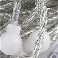 8.5M Waterproof LED Ball String Lights Outdoor/Indoor Christmas Wedding Party Fairy Light Lighting Strings 220V 50 LEDs