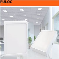 FULOC 8W 15W 20W 30W Square Led Panel Light Surface Mounted Downlight